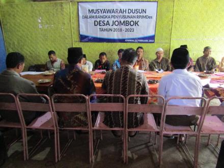 Musyawarah Dusun Jombok